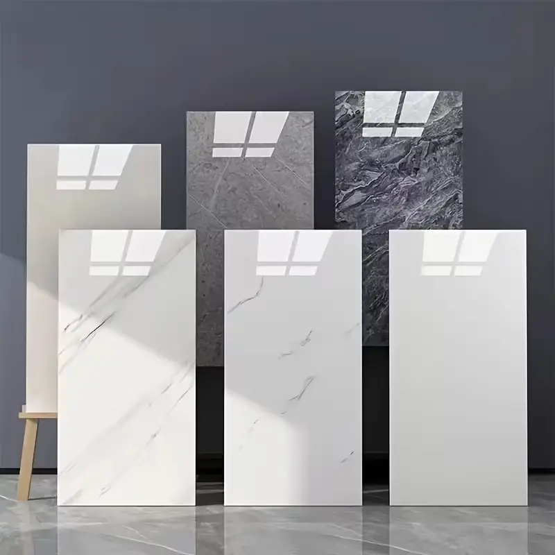 20-Piece Peel-and-Stick 3D Marble-Effect Thick Foam Decorative Panels, Moisture-Proof Renter-Friendly 3D Wall Panels, Easy-Cut Clean Self-Adhesive Removable Wallpaper for Bathroom Home Improvement