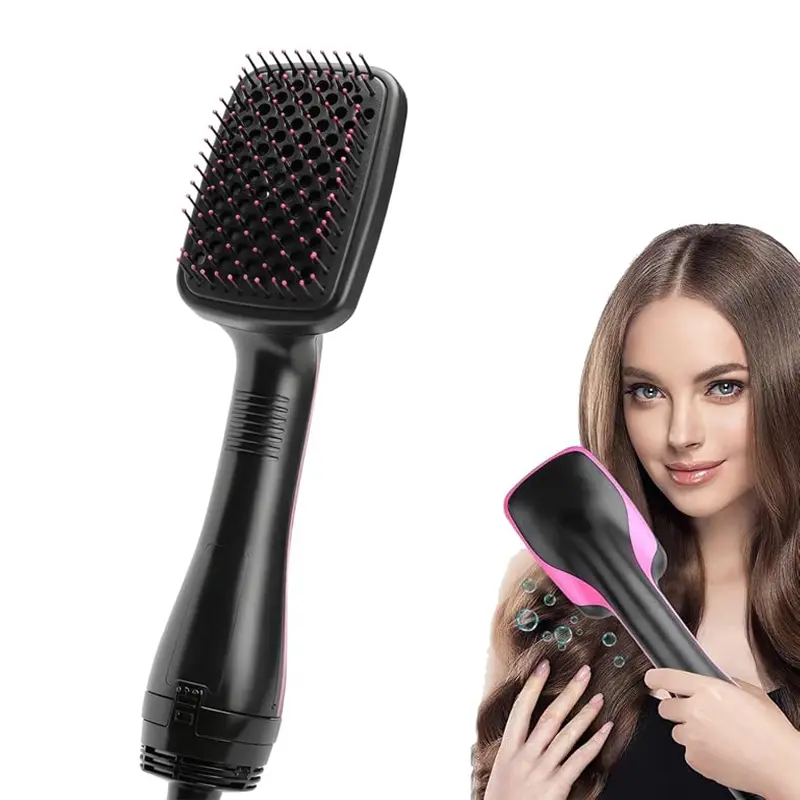 Multifunctional Hair Fast Comb 3 in 1 One Step Hair Dryer and Styler, Negative Ion Hair Straightener Hot Air Styling Tool for Straightening Drying Smoothing
