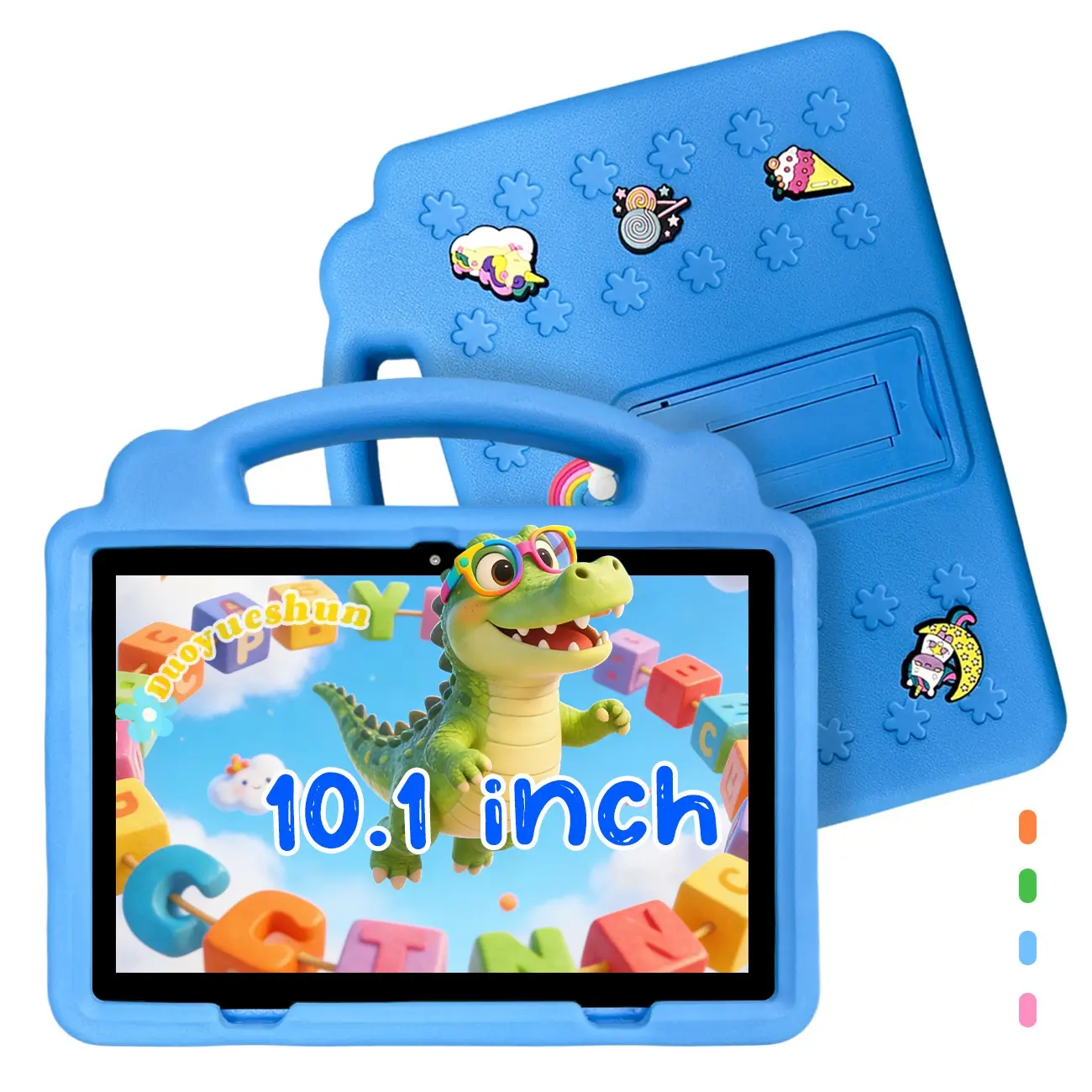 Spring New Gift 10.1 Inch Kids Learning Tablet PC, Smart Study Entertainment, Eye-Care Screen, Dual Cameras, Bluetooth-compatible, Parental Control,Watch animated movies, support online classes and games, and combine education with entertainment