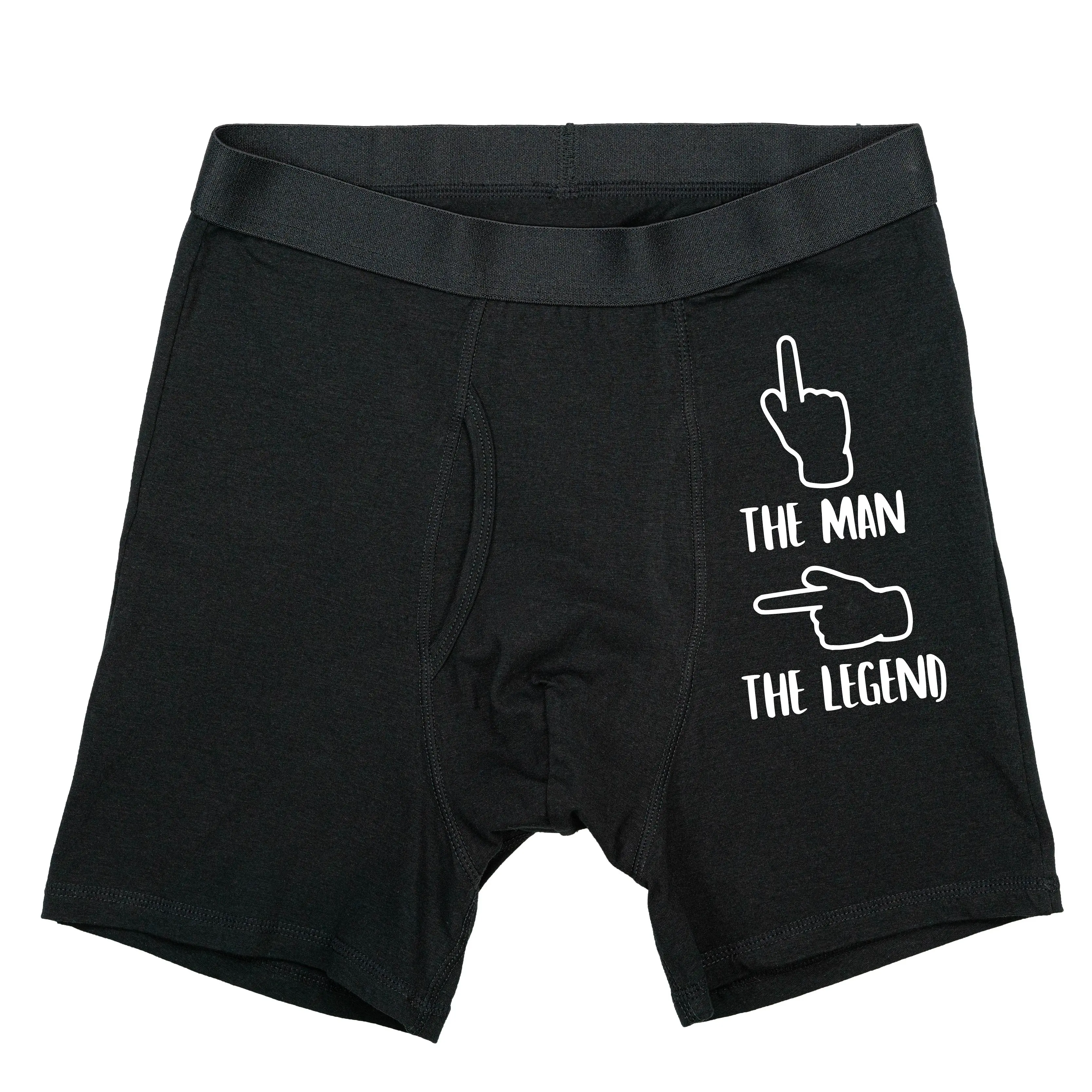 The Man The Legend Mens Underwear, Husband Boxer Gift, Valentine's Day Man Boxer Present, Men Anniversary Gift, Funny Groom Gift, Gift For Him,  Menswear Birthday