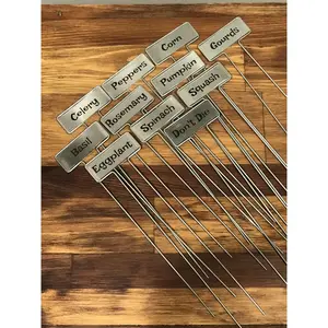 Bulk Packs of Silver Plant Tags for Gardens and Plants