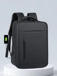 Men's Business Laptop Backpack, Laptop Work Bag, Laptop Bags, Waterproof Large Capacity Computer Bag with USB Charging Port, Anti-Theft Lightweight Travel Shoulder Bag