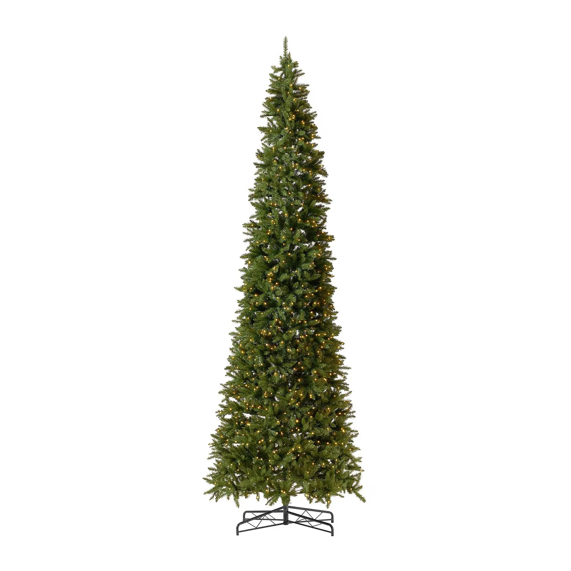 Nearly Natural 13' Slim Green Mountain Pine Christmas Tree