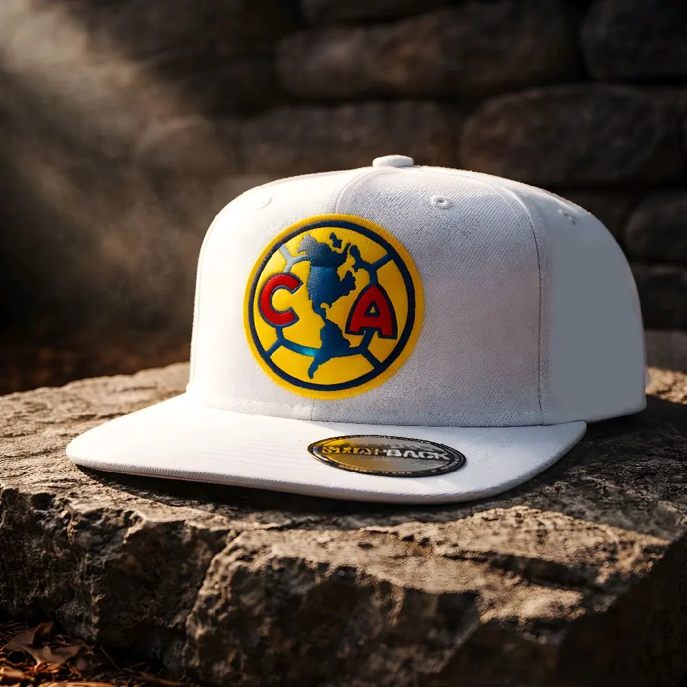 Club de America CA Logo High-Density 3D Printing SNAPBACK Cap for Fans and Casual Wear