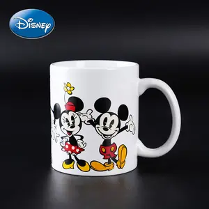 1PC Mickey Mouse Ceramic Mug Disney Officially Licensed 400ml Classic Character Design Perfect for Breakfast Coffee Water Cup Home Office Kitchen Christmas Festival Birthday Gift