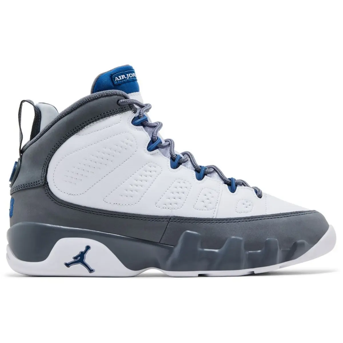 Nike Air Jordan 9 Retro Flint Grey French Blue HV4574-100 GS & Women's Fashion Sneaker New