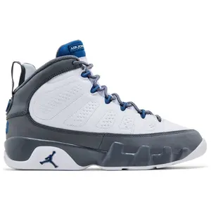 Nike Air Jordan 9 Retro Flint Grey French Blue HV4574-100 GS & Women's Fashion Sneaker New