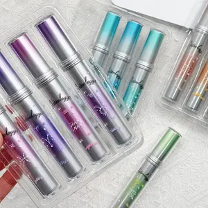 4 Pack Boxed Fluorescent Pens, Zodiac Series Soft Tip Highlighters, Note Marking Pens, Hand Journal Office Study Supplies, Stationery Supplies