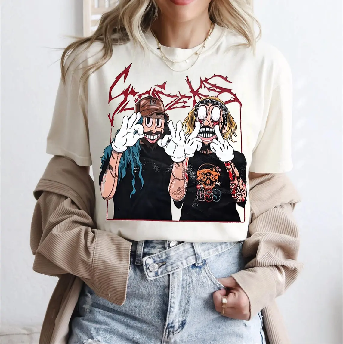 $uicideboy$ Grey Day Tour Shirt, 2026 North America Concert Graphic Tee for Hip Hop Fans
