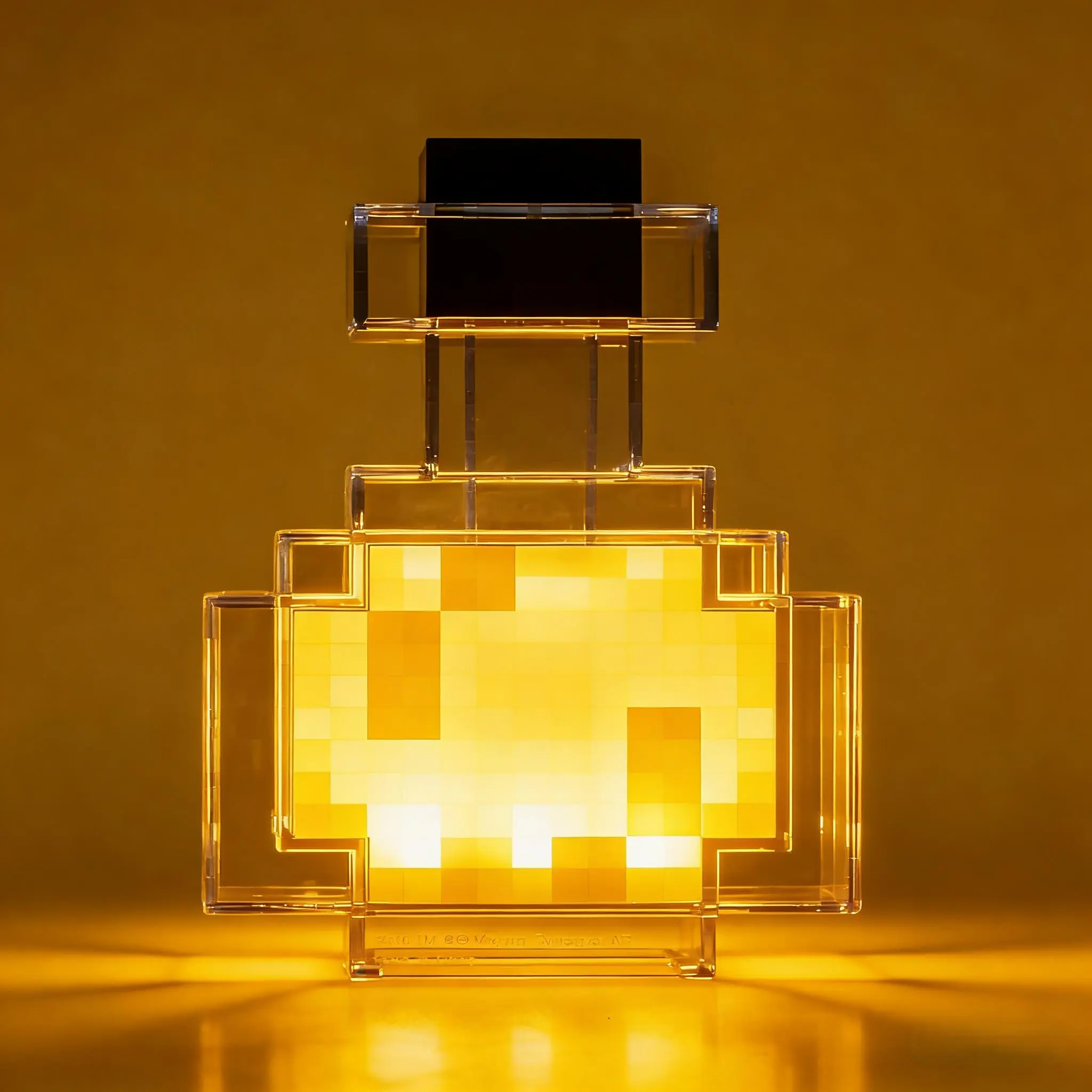 Pixel Potion Bottle Night Light, 8 Color RGB Touch Lamp, USB Rechargeable Gaming Room Decor, Cute Bedside Lamp for Kids, Teens, Bedroom, Desk & Gift