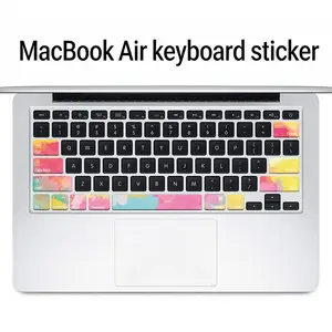 Apple Macbook Air Keyboard Stickers, Durable Replacement Keycaps, Easy DIY Installation, Perfect Fit for Macbook Air 13.6 Inch M2/m3/m4/m5