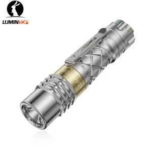 LUMINTOP Ring King Handheld Flash Light - 1000 Lumens 14500 EDC Tactical Rechargeable Flashlight, USB Charging, IPX8 Waterproof, Emergency LED Light Torches, Camping Lighting, Father's Gift