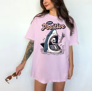 Stay Positive - T-Shirt, Unisex T-Shirt, Funny Tee, Comfortable Shirt