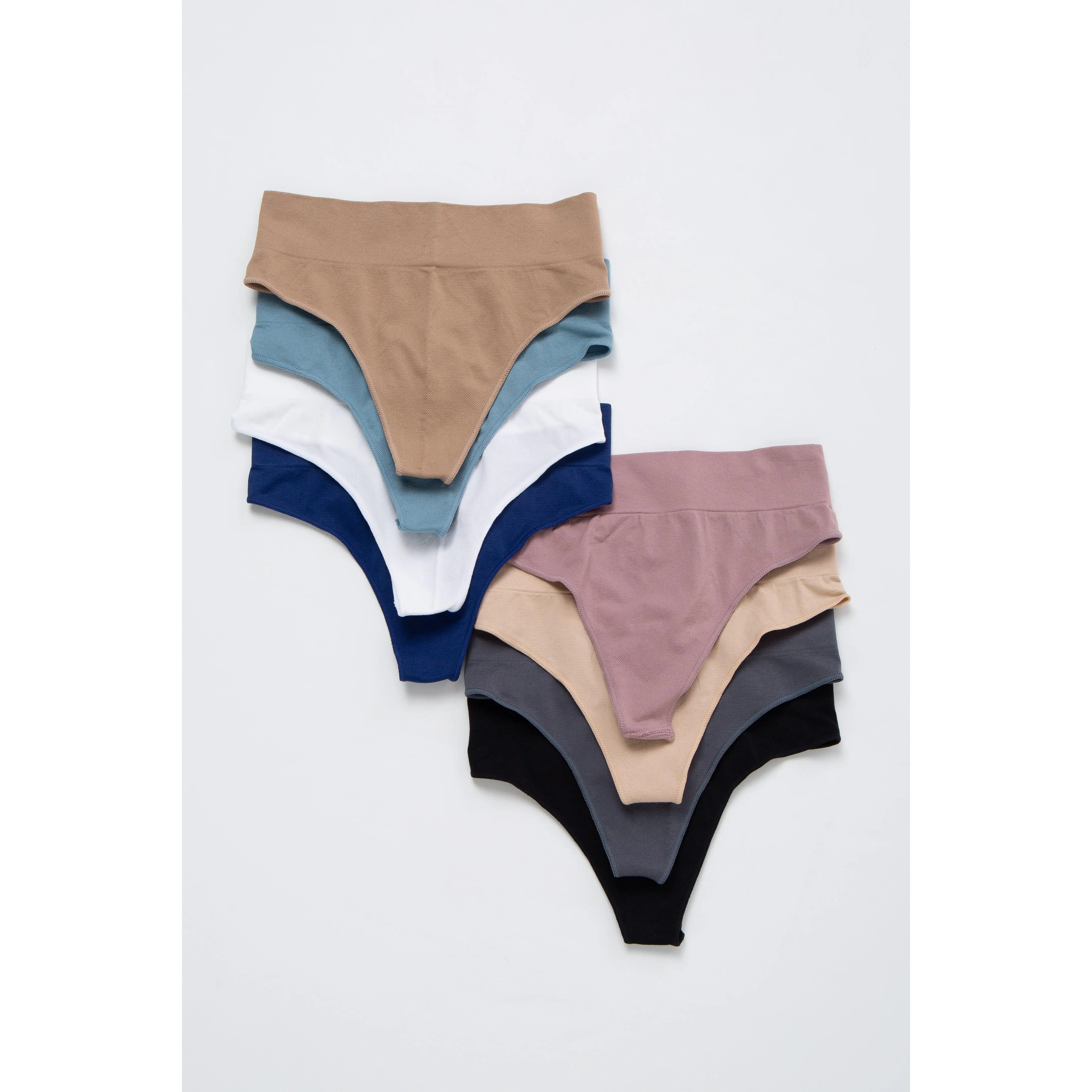 Multicolor Maternity Thong Underwear Set