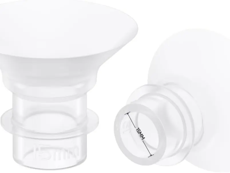 eufy Security Original 15 17 19 21mm Sizing Inserts (2-Pack) for Wearable Breast Pump S1/S1 Pro/E10/E20, Silicone Sizing Inserts, Easy to Install and Use, Comfortable and Precise Fit for Better Suction, Breastfeeding Supplies, Pump Accessories