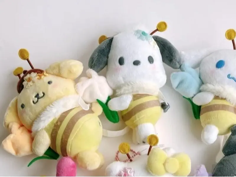 Sanrio Bee Series Plush Pendant Dolls