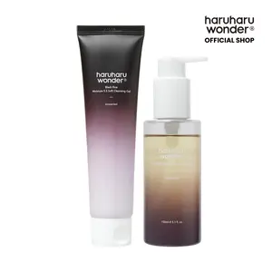 [HARUHARU WONDER Official Shop] - Black Rice Glass Skin Cleansing Bundle Set