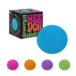 Schylling NeeDoh Nice Cube - Sensory Squeeze Toy with Super Solid Squish - 2.25" Cube - Color May Vary (Pack of 1)