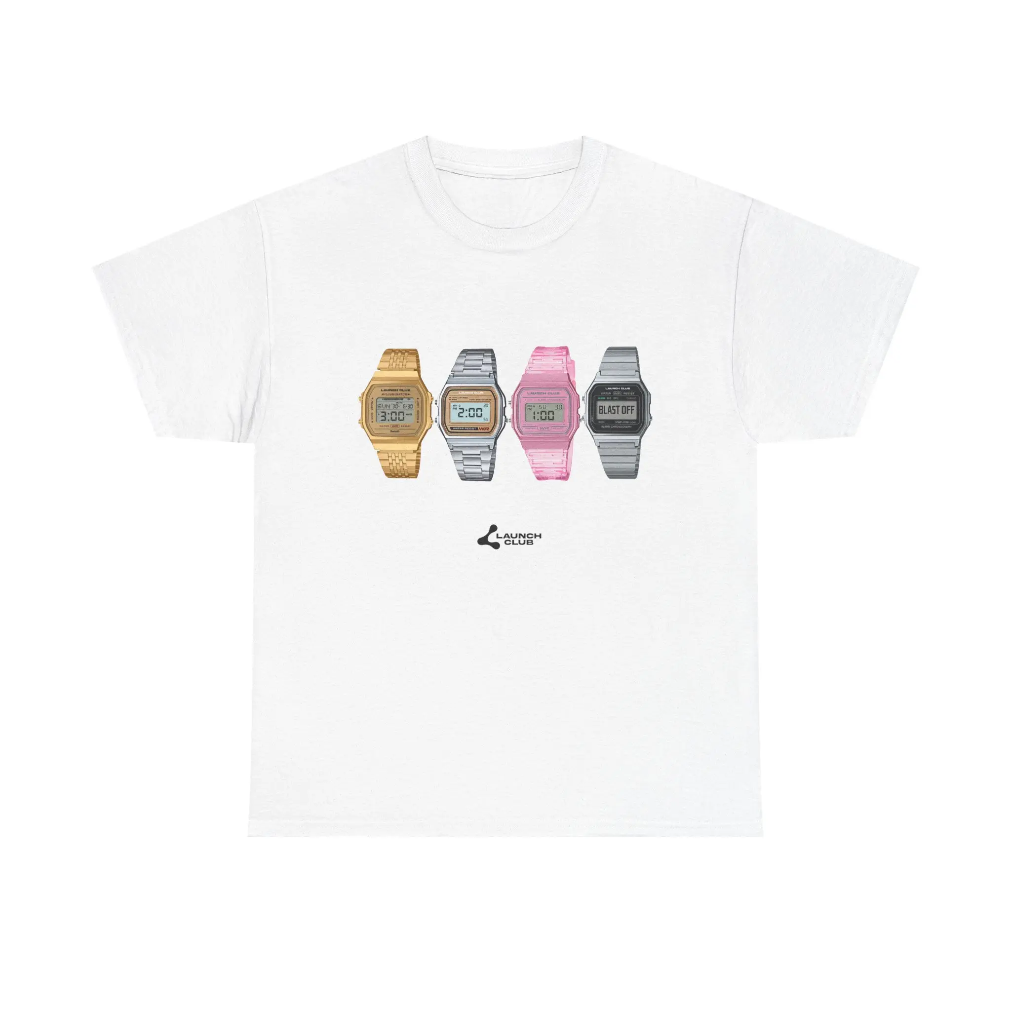 WATCH BLAST OFF SHIRT -  Vintage Classic Graphic T-Shirt Casual Cotton Oversized