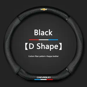 Car Steering Wheel Cover for Chevrolet Aveo, Bolt Onix Cruze Spark Cavalier Colorado Lacetti Trailblazer Silverado Tahoe Traverse