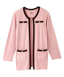 Women's Chic Collarless Blazer