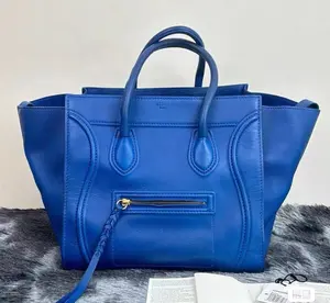 Pre-owned Celine Luggage Smile Bag, Base Length 30cmN22872662