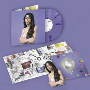 Olivia Rodrigo IVC Edition Numbered Sour Vinyl Record LP With Purple Mailer!