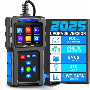 LUPUAUTO 2025 Upgrade OBD2 Diagnose Scanner Code Reader Engine Fault Code Reader Scan Tool for All OBD II Protocol Cars Since 1996 with Key Programmer Full OBD2 Modes Check Engine Light SMOG Check DTC Lookup Live Data Stream