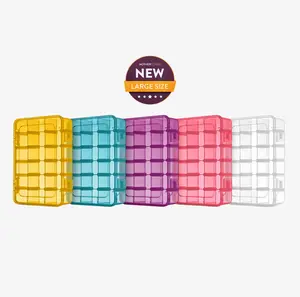Mothercould Large Snack Box Set for Kids Set of 2 with 18 Adjustable Compartments BPA Free Food Grade Material Dishwasher Safe Parent Approved