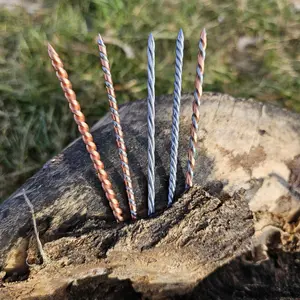 Metal Cowboy Toothpick - Western Charm Hat Accessories