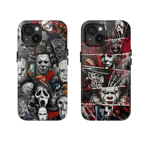 Horror Movie Halloween Phone Case Compatible with iPhone