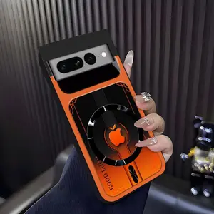 Luxury Sports Car Aesthetic MagSafe Case Anti-Scratch Magnetic Glass Cover for Google Pixel 7 Pro ---975