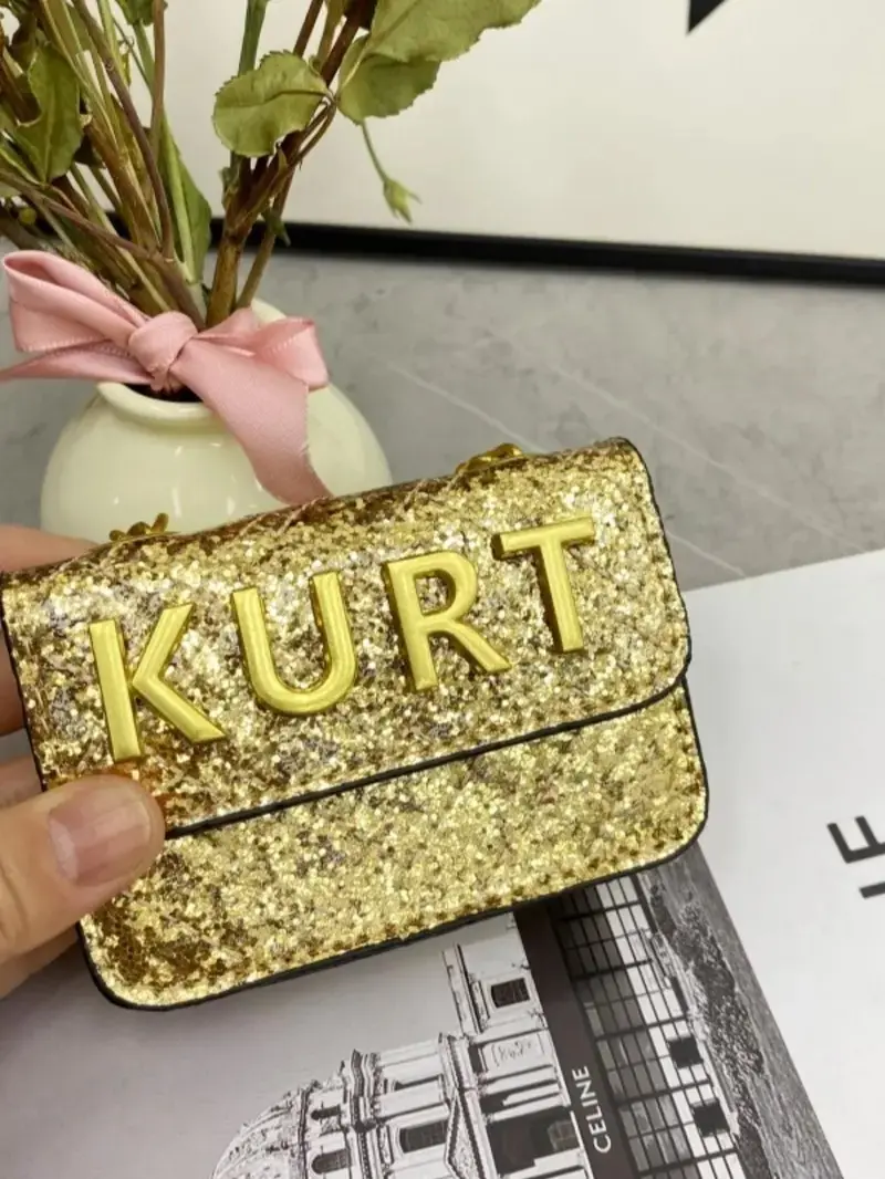 New Trendy Fashion Mini Keychain Wallet, High-End Feel, All-Season Versatile, Perfect Gift, Multiple Styles Available, Chain Shoulder Bag