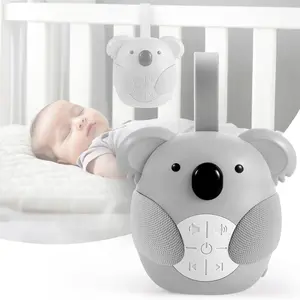 Portable Noise Sound Machine, Noise Maker for Babies, Toddlers & Newborn, 3-Timer Settings, 5 Soothing Sounds, Essential for Crib, Perfect Baby Registry Gift