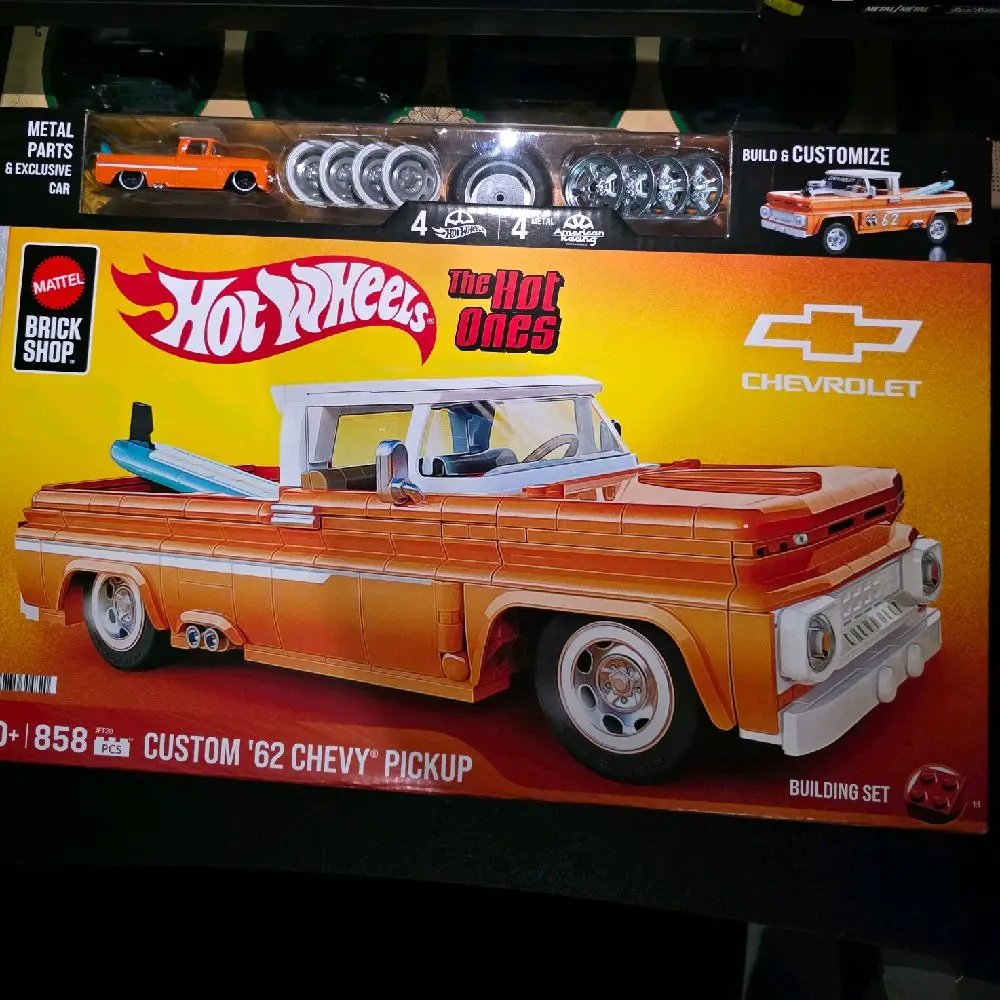 Custom '62 Chevy Pickup Brick Shop scale model