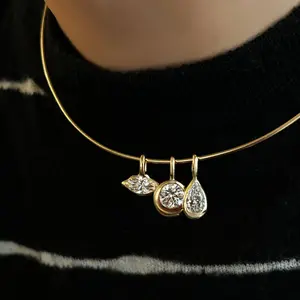 Wire Choker Necklace