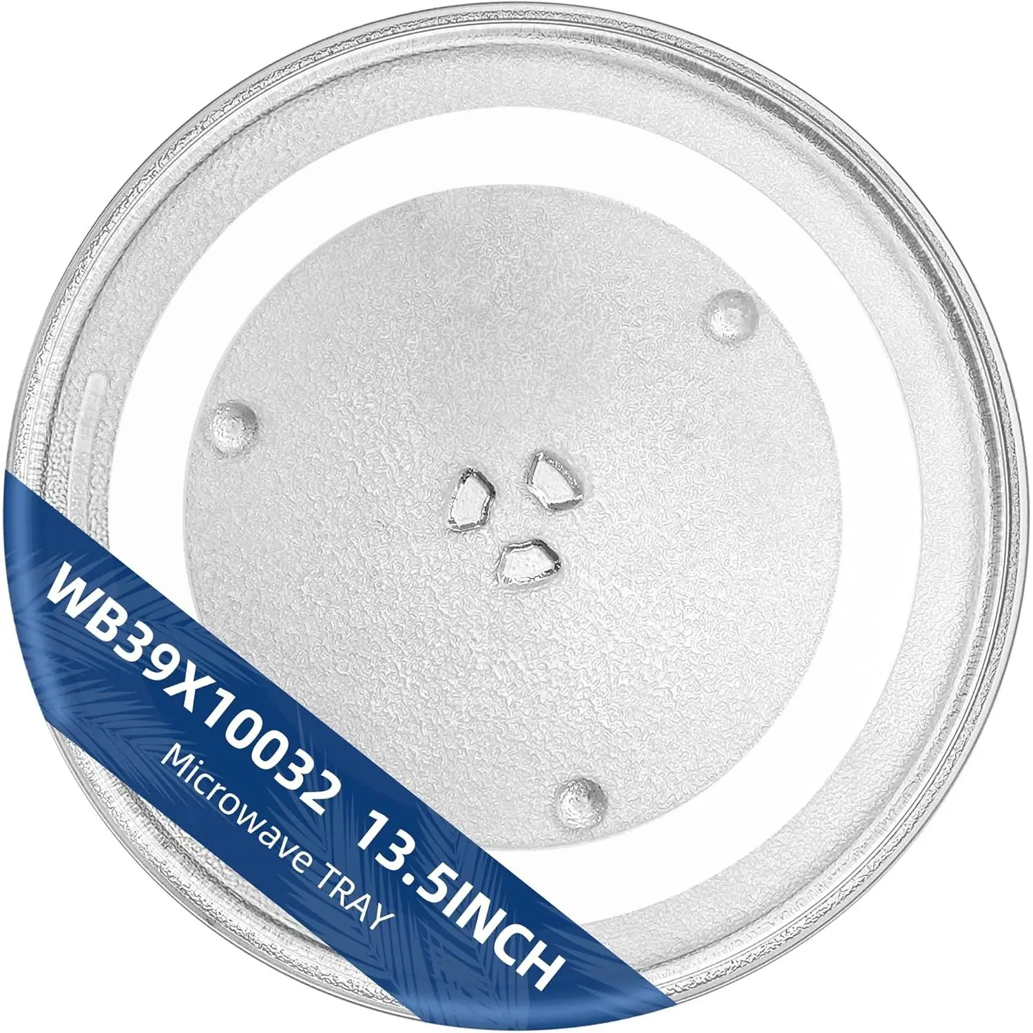 13.5" Microwave Glass Plate Replacement F06015Q00AP WB39X10032 Fit GE  Frigidaire-13 1/2" Microwave Glass Turntable Tray Replaces 5304464116 5304509621 Fit FFMV162LSA CFMV152CLBA CFMV157GBA