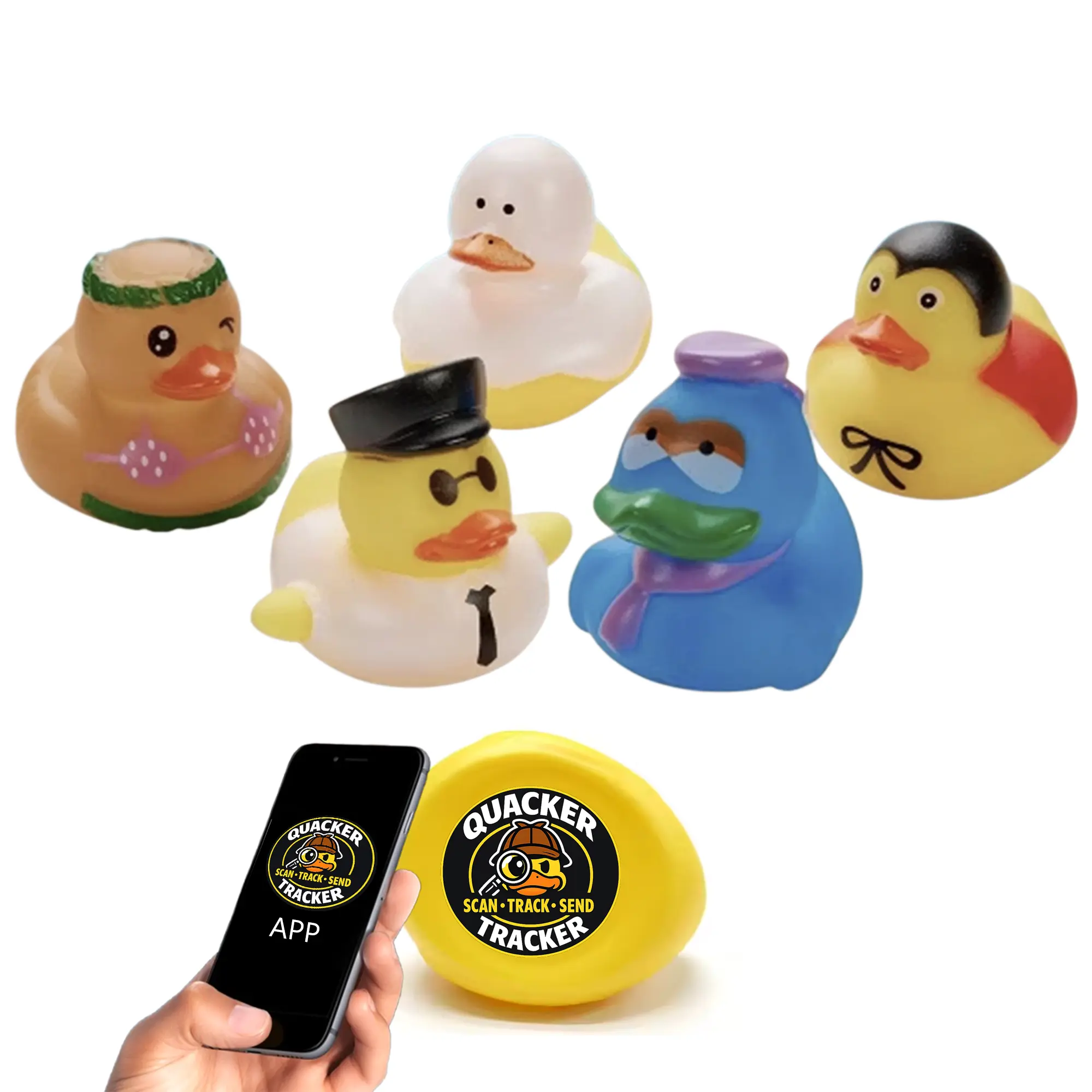 Quacker Tracker Traveling Ducks – Scan, Track & Send Adventure Game ...