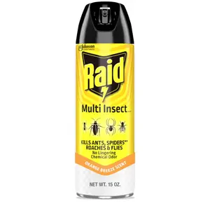 Raid Multi Insect Killer, Orange Breeze 15 Ounce (Pack of 1)