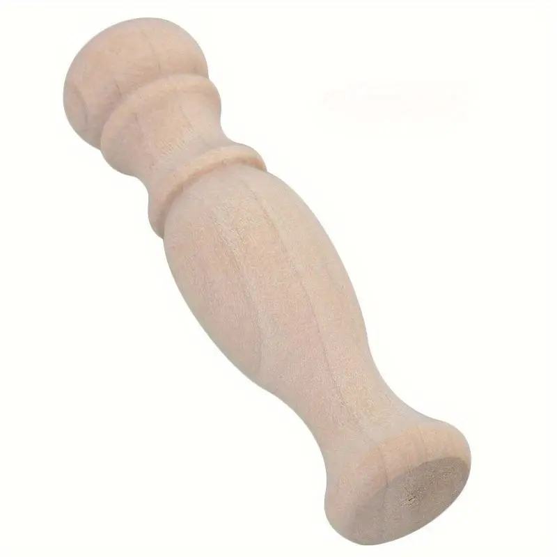 Wooden Spindle, Versatile Craft Inlay, Easy Install Wooden Spindle for DIY Furniture Decor, Home Decor Supplies