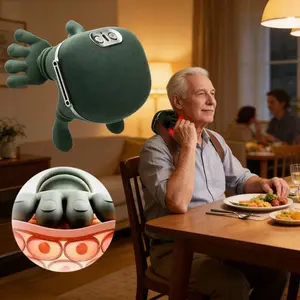 2026 New Shoulder Massager, Electric Neck Massage Device, Heating Wireless Portable 3D Kneading, Unisex Adjustable Speed Setting