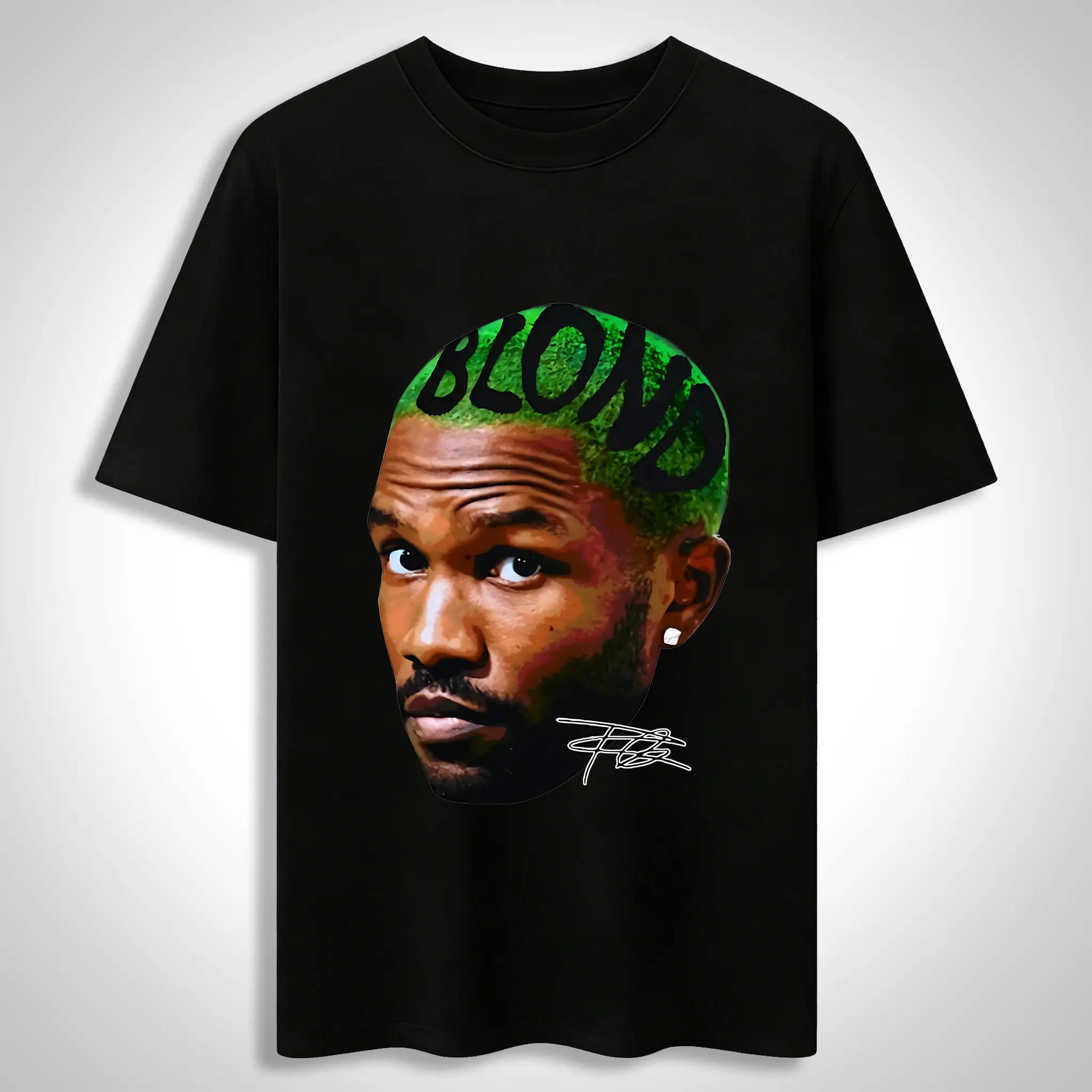 Frank Ocean Blond Graphic Tee Vintage Streetwear Rap T-Shirt Unisex 100% Cotton Oversized Top Hip Hop Merch