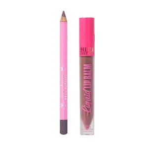 Velour Lip Liner & Liquid Lip Balm Duo - Includes Velour Lip Liner & Liquid Lip Balm