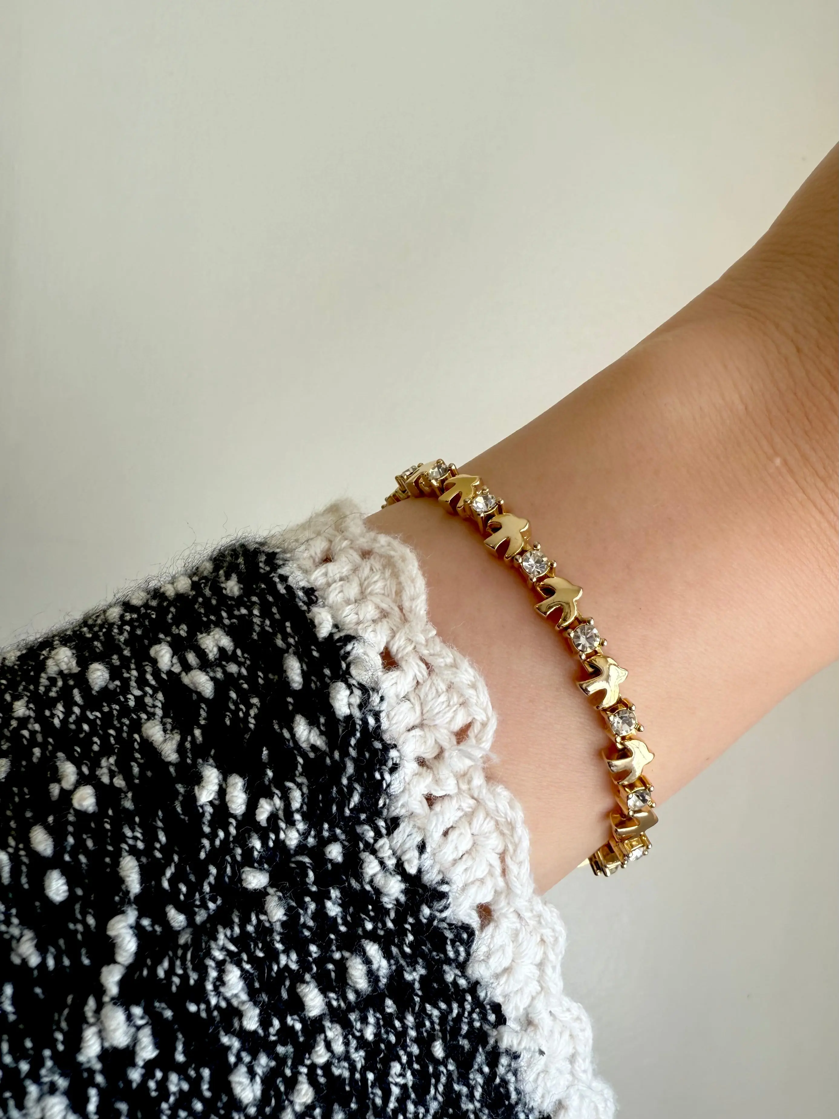 Vintage Bird Tennis Bracelet