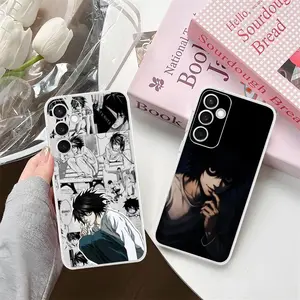 Death Note L Lawliet Mobile Phone Case for iPhone 17 16 15 14 13 12 11 Pro Air Plus ProMax and Samsung Galaxy S26 Plus Ultra S25 S24 S23 S22 anti drop and phone case