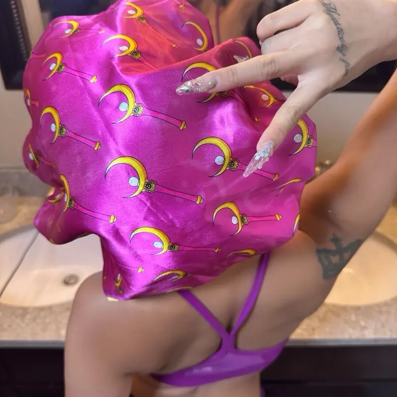 Sailor moon inspired bonnet