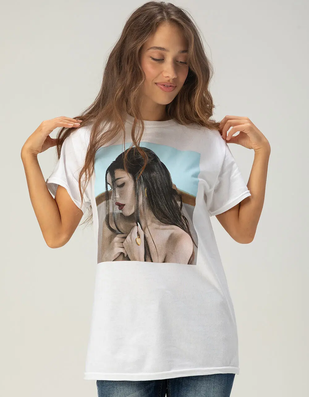 SONY MADISON BEER Wings Womens Boyfriend Tee
