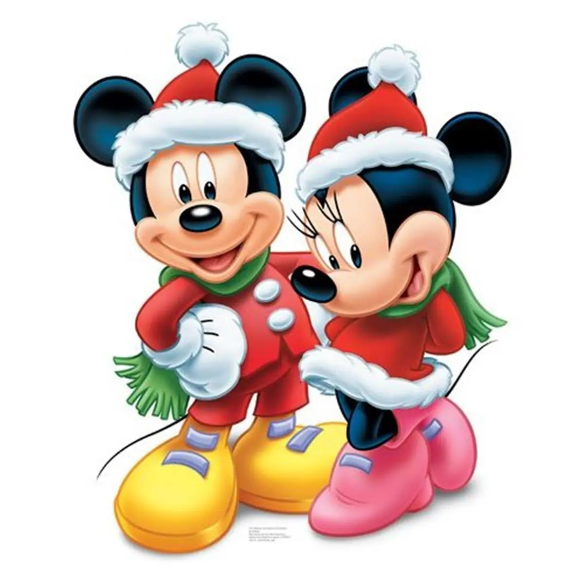212 MAIN Large-Size Corrugated Cardboard Decor - Mickey-Themed Character Art Wall Decoration for Christmas Rooms, Cardboard Party Supplies, Party Decoration