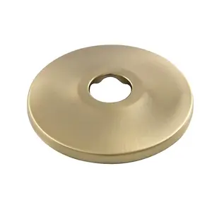 Kingston Brass FL587 0.625 in. OD Made to Match Brass Flange, Brushed Brass