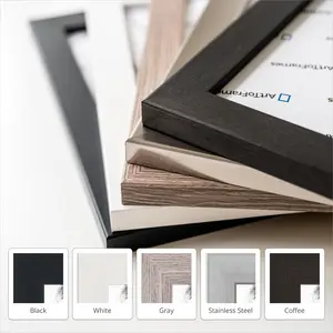 8x12 Inch Minimalist Decorative Picture Frame – Regular Glass Photo Frame with Saw tooth hanger for Wall Decor or Room Display